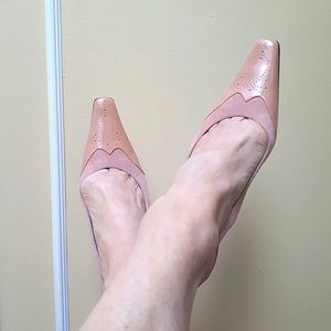 Anne Klein stiletto slingback shoes